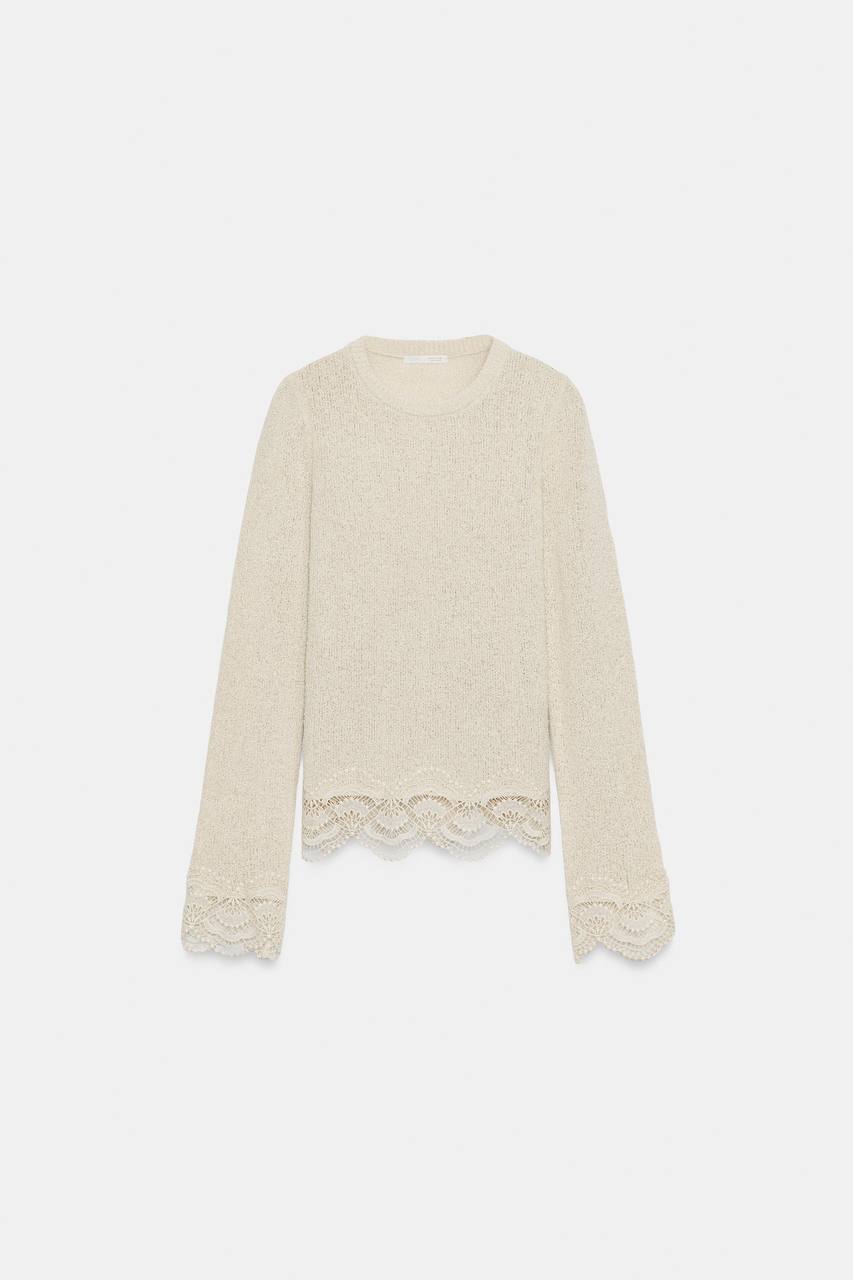 Top lencero Zara